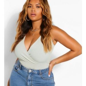 Tie shoulder bodysuit